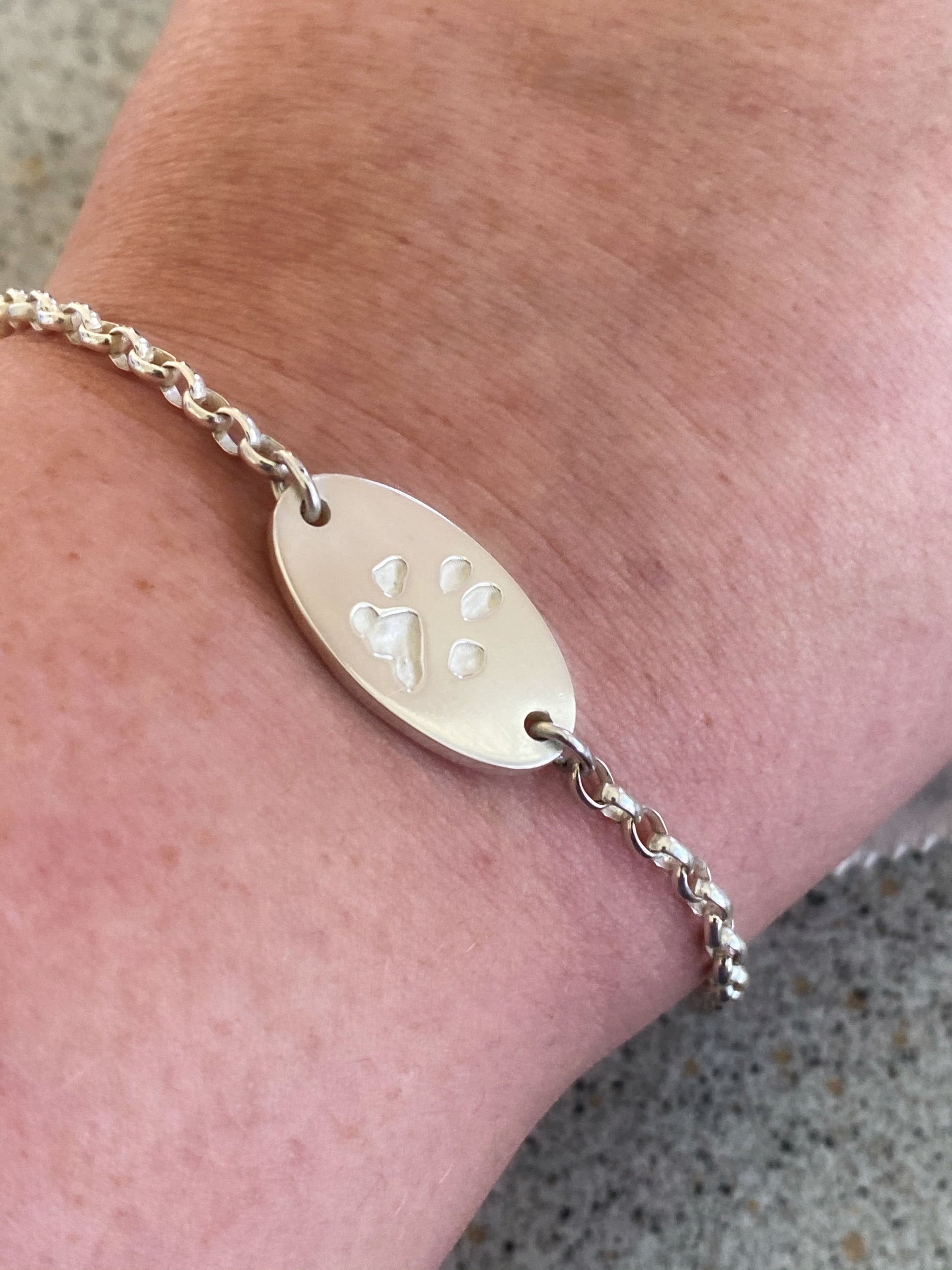 pet and paw print nz made remembrance jewellery