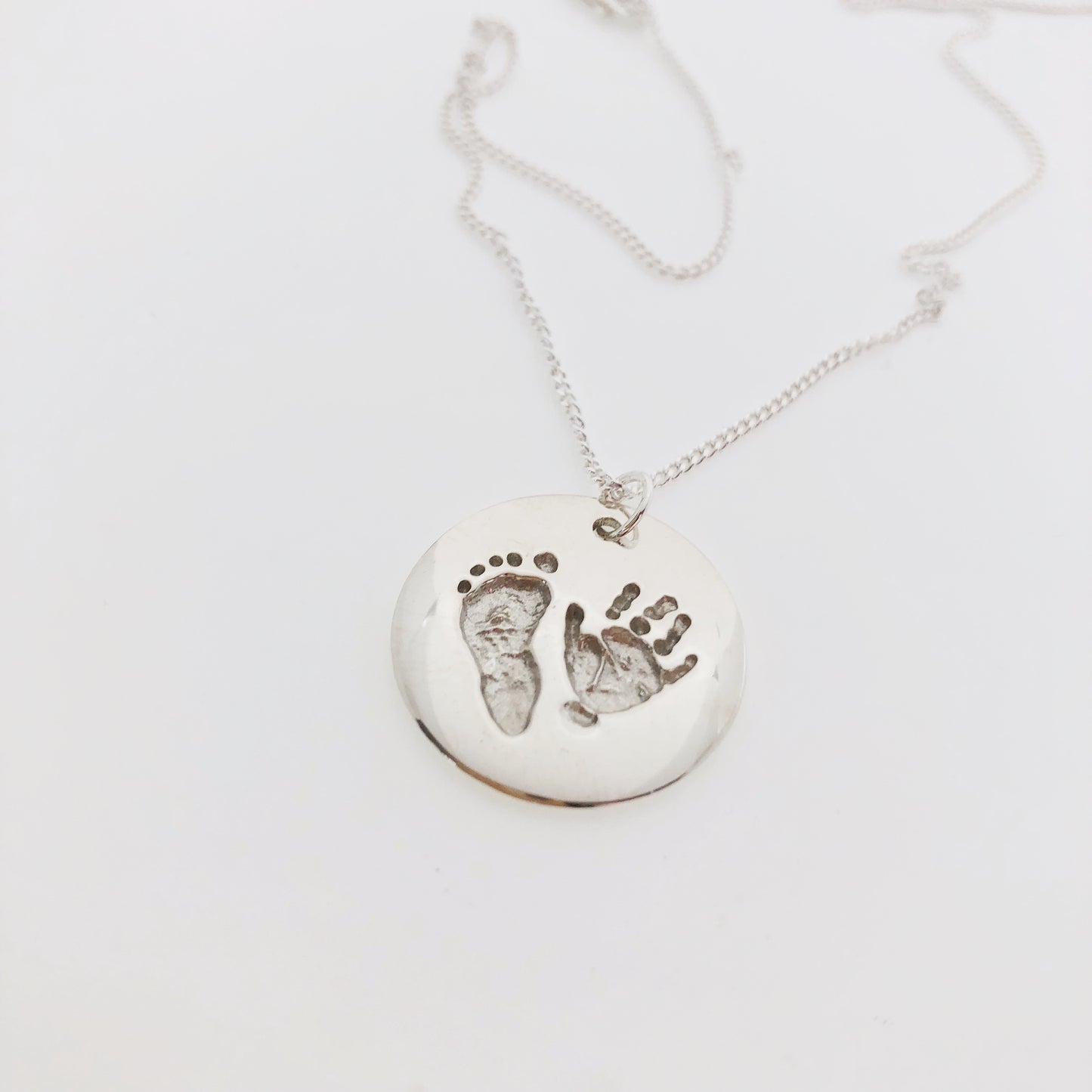 personalised custom keepsake handprint footprint jewellery nz