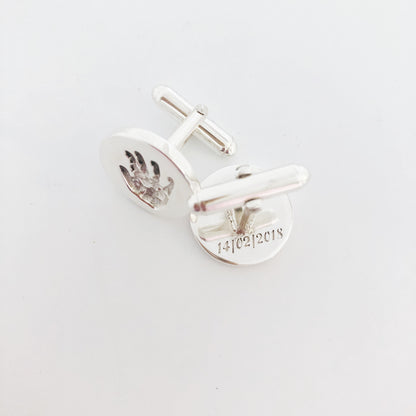 inkless printing kit cufflinks for new dad